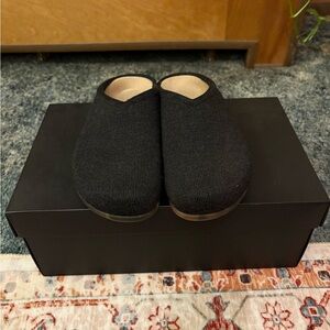 Rothy's The Casual Clog in soft black